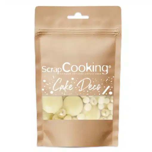 ScrapCooking Choco Parels Wit - Goud