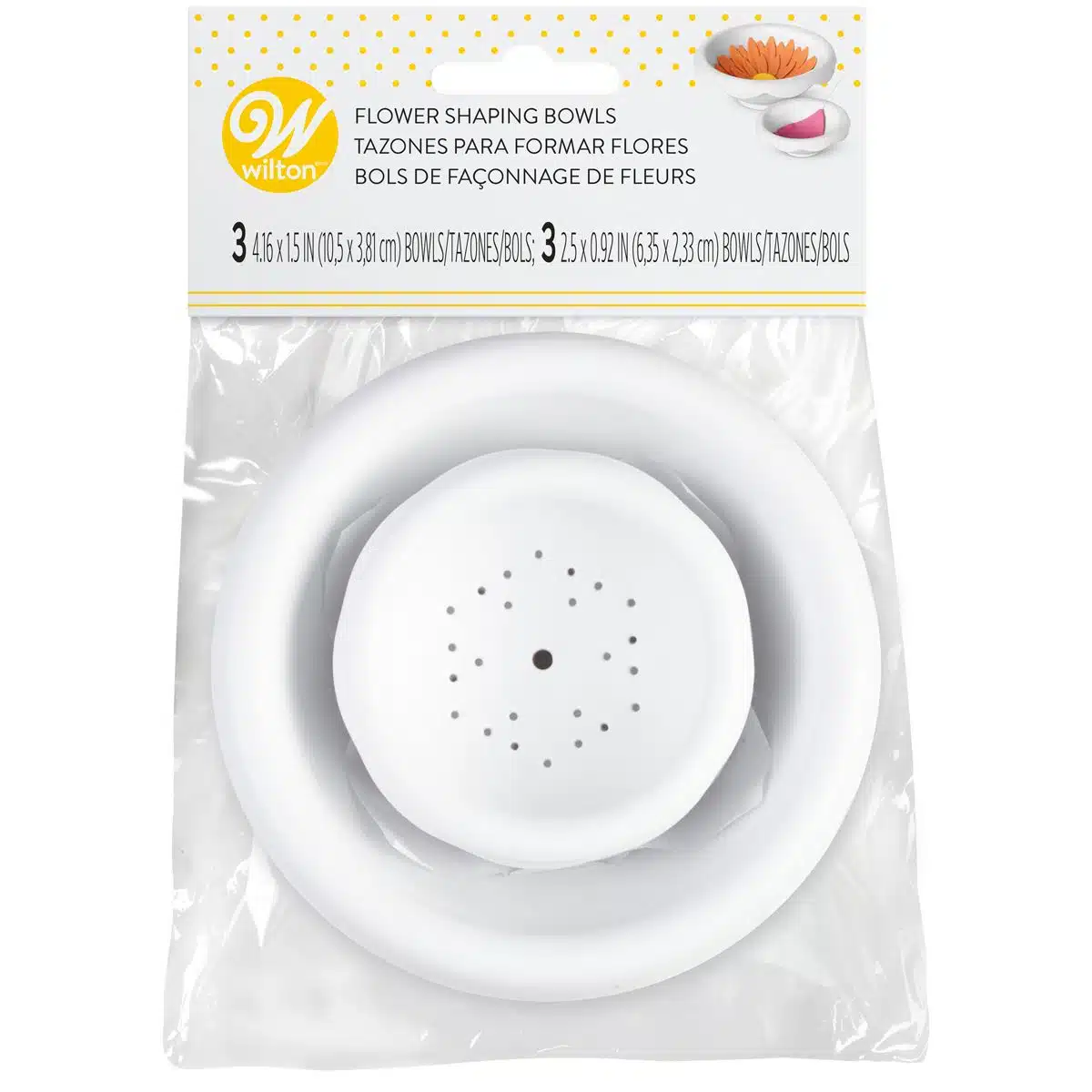 Wilton Floweshaping Bowls Set/6