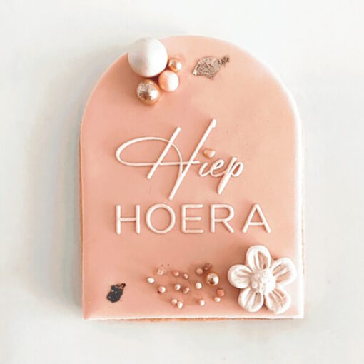 Impressed Stempel Hiep Hoera