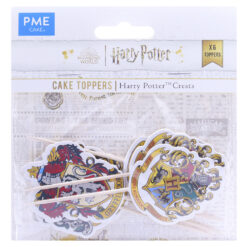 PME Harry Potter Cake Toppers Hogwarts Crests