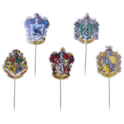 PME Harry Potter Cake Toppers Hogwarts Crests