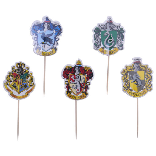 PME Harry Potter Cake Toppers Hogwarts Crests