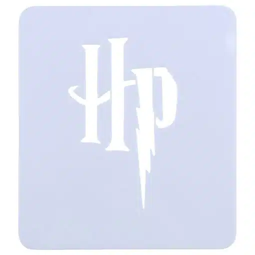 PME Harry Potter Stencil HP Logo
