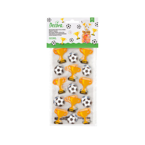 Decora Traktatiezakjes Voetbal Set/20