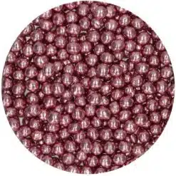 FunCakes Crispy Choco Pearls Metallic Pink