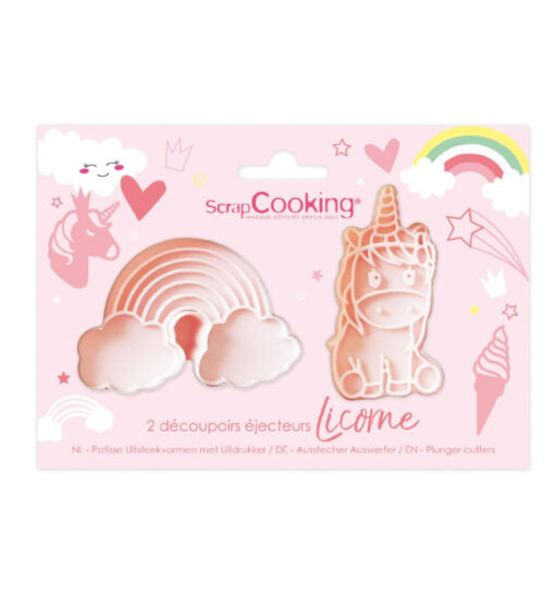 ScrapCooking Unicorn Plunger Set