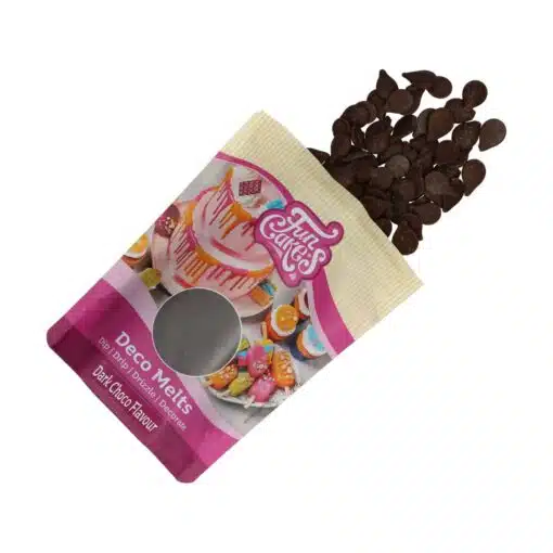 FunCakes Deco Melts Dark Choco