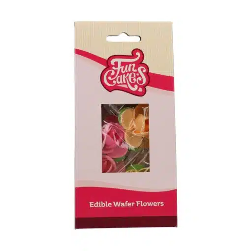 FunCakes Edible Wafer Paper Flowers - Camellia