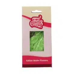 FunCakes Edible Wafer Flower - Groene blaadjes