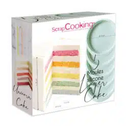 ScrapCooking Silicone Layer Cake Mold Set/5