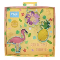 PME Cookie Cutter Set/3 Tropical