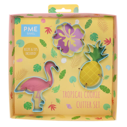 PME Cookie Cutter Set/3 Tropical