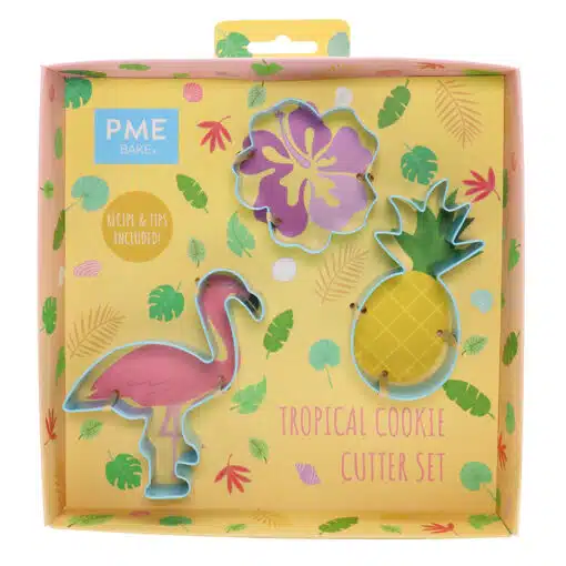 PME Cookie Cutter Set/3 Tropical