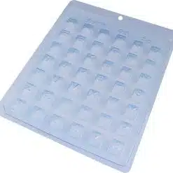 BWB Simple Chocolade Mold Alfabet + Cijfers