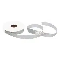 Cake-Masters Ribbon Silver Glitter