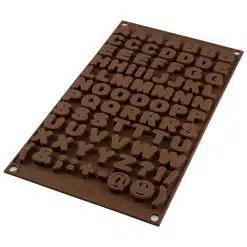 Silikomart Chocolate Mould ABC
