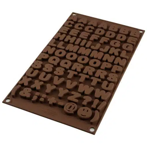 Silikomart Chocolate Mould ABC