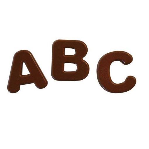 Silikomart Chocolate Mould ABC