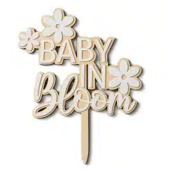 Caketopper Baby in Bloom