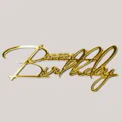 Caketopper / Cake charm Happy Birthday