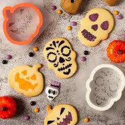 Decora Halloween Cookie Cutters & Stencils Set