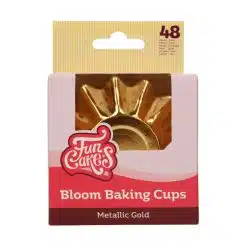 FunCakes Bloom Baking Cups Goud