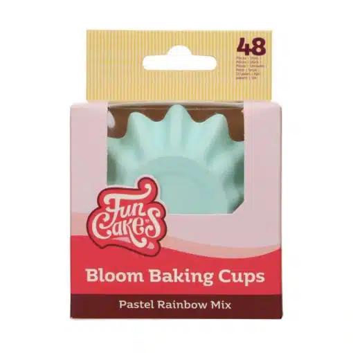 FunCakes Bloom Baking Cups Rainbow Pastel