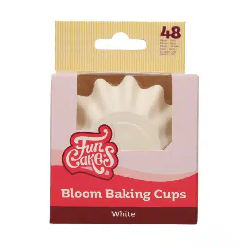 FunCakes Bloom Baking Cups Wit