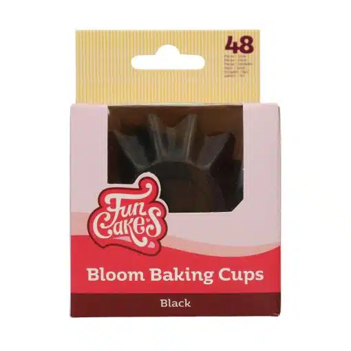 FunCakes Bloom Baking Cups Zwart