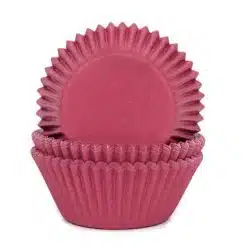 House of Marie Baking Cups Wijnrood