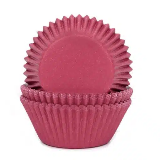 House of Marie Baking Cups Wijnrood
