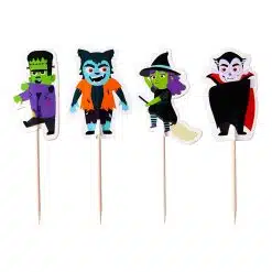PME Cupcake Toppers Spooky Characters