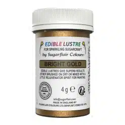 Sugarflair Edible Lustre Bright Gold