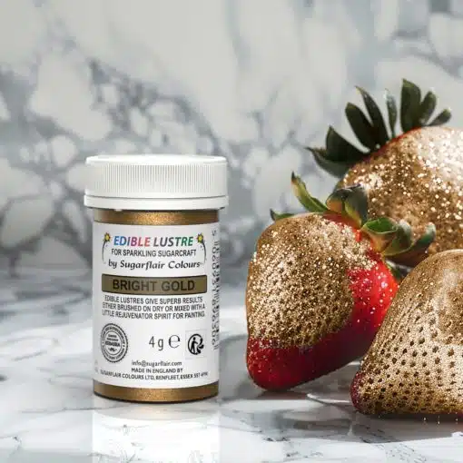 Sugarflair Edible Lustre Bright Gold