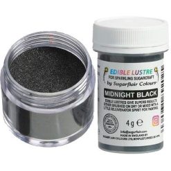 Sugarflair Edible Lustre Midnight Black
