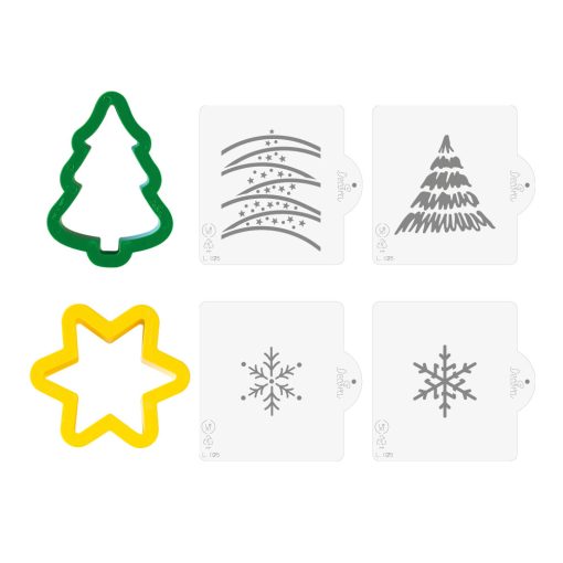 Decora Christmas Decoration Cookie Cutters & Stencils