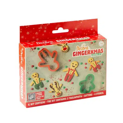 Decora Gingerbread Cookie Cutters & Stencils