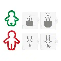 Decora Gingerbread Cookie Cutters & Stencils