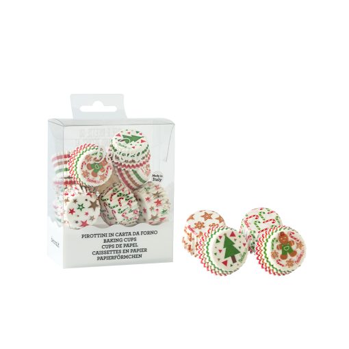 Decora Petit Four Baking Cups Kerst