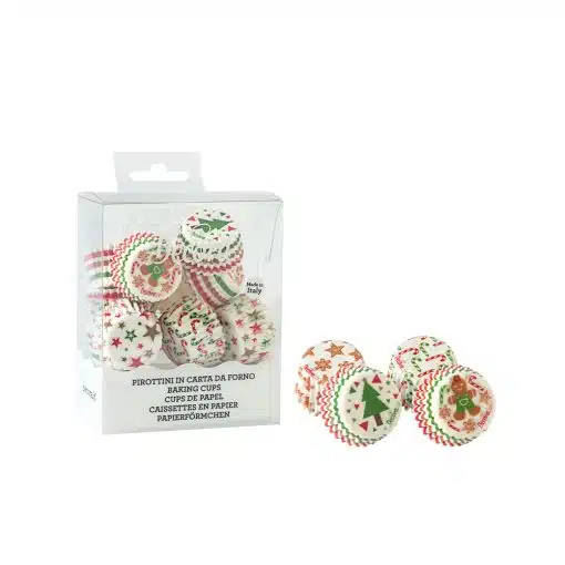 Decora Petit Four Baking Cups Kerst