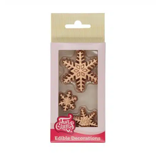 FunCakes Suikerdecoratie IJskristallen Brons
