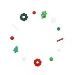 PME Sprinkles 6 in 1 Deck The Halls