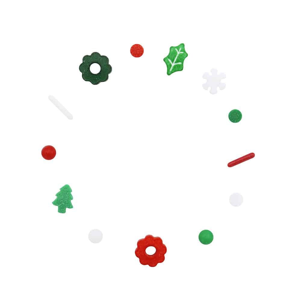 PME Sprinkles 6 in 1 Deck The Halls