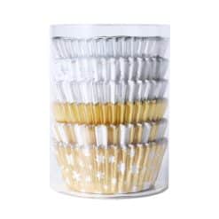 PME Baking Cups Metallic Gold & Silver Set/100