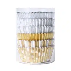 PME Baking Cups Metallic Gold & Silver Set/100