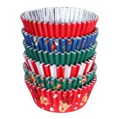 PME Baking Cups Santa Mix Set/100