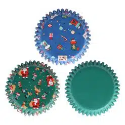 PME Baking Cups Santa Mix Set/100