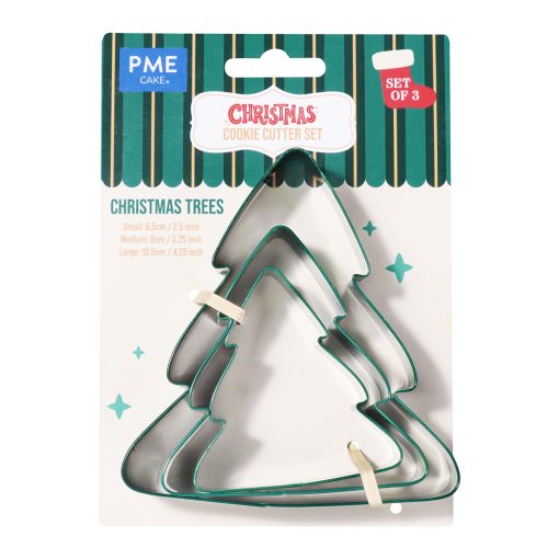 PME Cookie Cutters Kerstboom Set/3