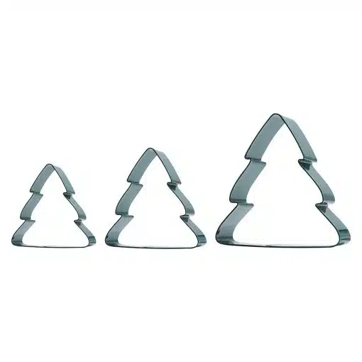 PME Cookie Cutters Kerstboom Set/3