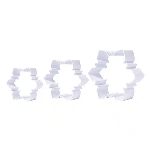 PME Cookie Cutters Snowflake Set/3